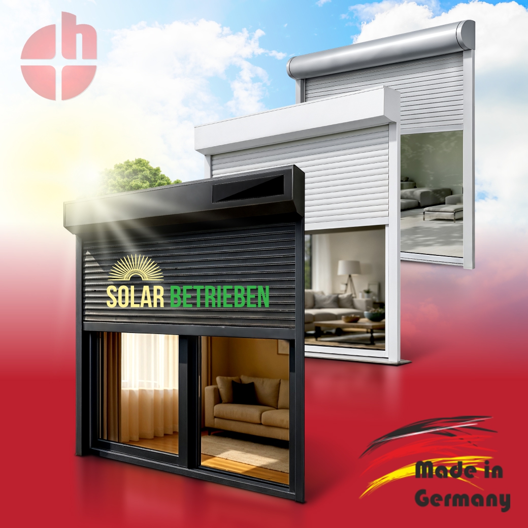 Aluminium Vorbaurollladen Made in Germany